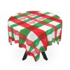 Festive Heart-Patterned Tablecloth for Holidays and Gatherings - Image 3