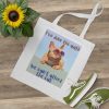 Funny Dog Tote Bag - "We Can't Afford the Cat" - Image 4