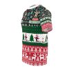 Festive Unisex "Ugly Christmas Sweater" Christmas Tee - Reindeer & Snowman Design - Image 3