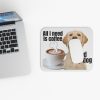 Coffee & Dog Lover Mouse Pad - Perfect for Pet Owners & Coffee Addicts - Image 4